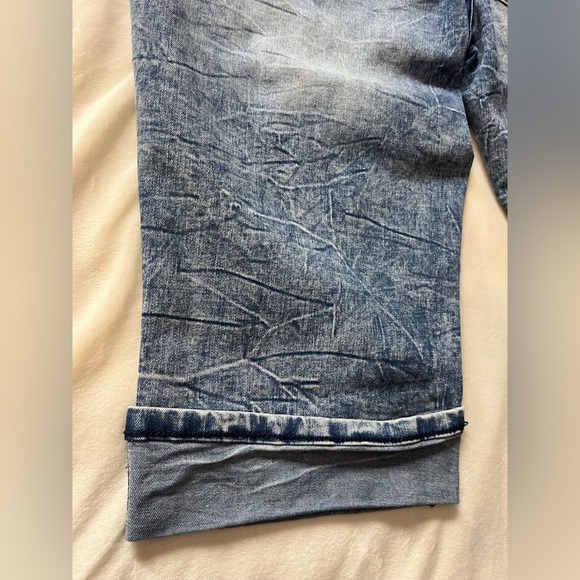 Flamingo Blue Denim Bermuda Women’s Spring Summer Shorts Waist 30 - Picture 10 of 11